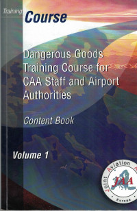 Dangerous Goods Training Course For CAA Staff And Airport Authorities