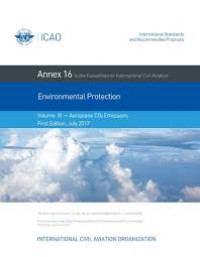 Annex 16 Environmental Protection Vol 3 - Aeroplanes CO2 Emisssions