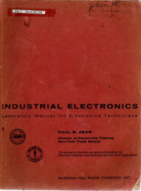 Industrial Electronics Laboratory Manual for Electrnics Technicians