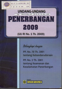 Undang - Undang Penerbangan 2009