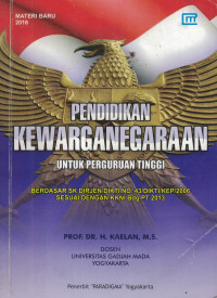 Pendidikan kewarganegaraan untuk perguruan tinggi
