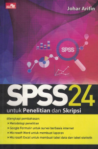 SPSS 24 Untuk Penelitian Dan Skripsi
