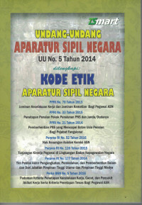 Undang-Undang Aparatur Sipil Negara UU No.5 Tahun 2014