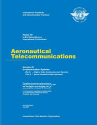 Annex 10 Aeronautical Telecommunication Vol 3 - Communication Systems (E-Book)