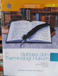 Bahasa dan Terminologi Hukum