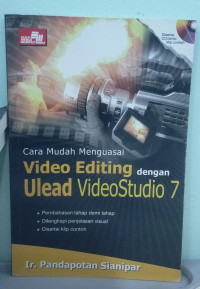 Image of Cara Mudah Menguasai Vidio Editing Dengan Ulead VidioStudio 7