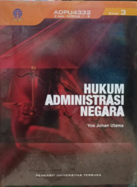 Hukum Administrasi Negara