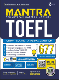 Image of Mantra Pemantapan Materi & Asesmen TOEFL