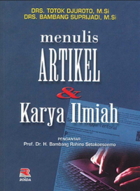 Menulis Artikel & Karya Ilmiah
