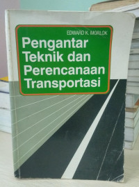 Image of Pengantar Teknik Dan Perencanaan Transportasi