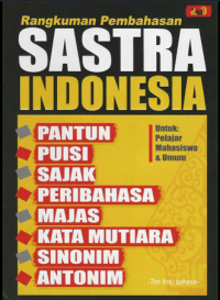 Image of Rangkuman Pembahasan Sastra Indonesia