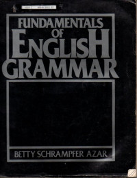 Fundamentals Of English Grammar
