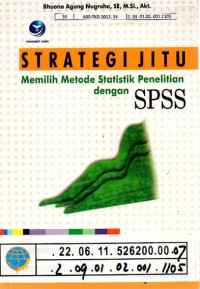 STRATEGI JITU Memilih Statistik Penelitian dengan SPSS