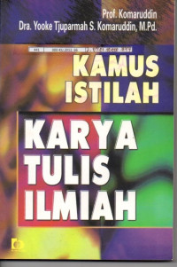 Kamus Istilah Karya Tulis Ilmiah