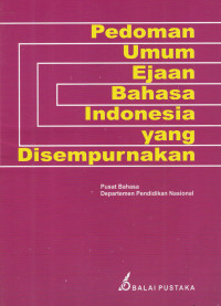 Pedoman Umum Ejaan Bahasa Indonesia yang Disempurnakan