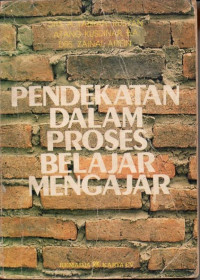Pendekatan Dalam Proses Belajar Mengajar
